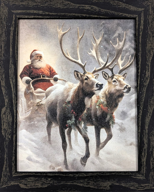 Dashing Through II – Christmas Wall Art