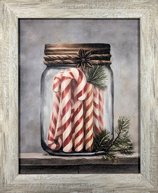 Candy Cane - Christmas Wall Art