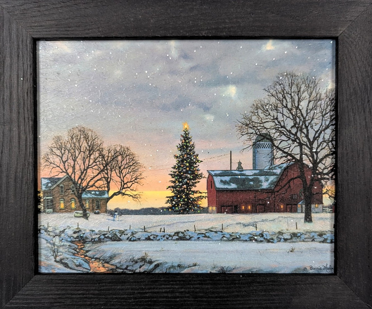 Morning Calls  – Christmas Wall Art