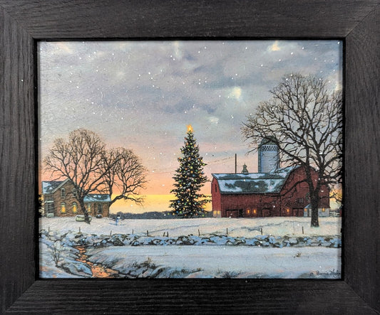 Morning Calls  – Christmas Wall Art