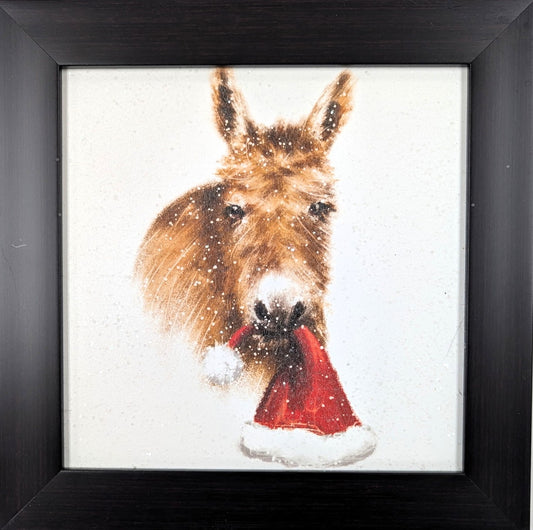 Christmas Donkey – Christmas Wall Art