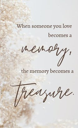 BECOMES A MEMORY