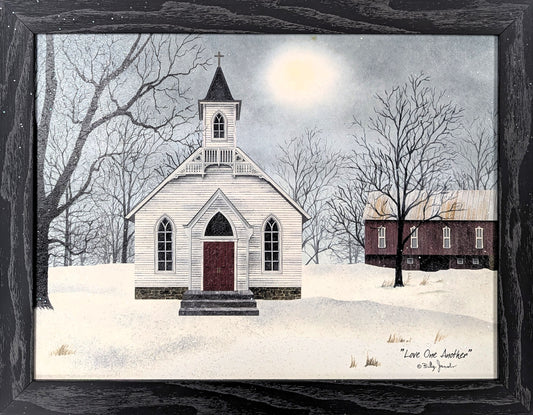 Love One Another – Christmas Wall Art