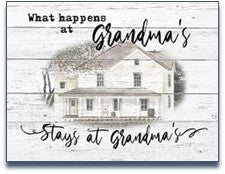 STAYS AT GRANDMA'S