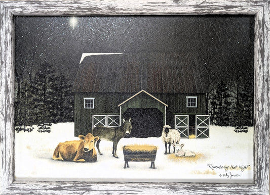 Remembering That Night – Christmas Wall Art