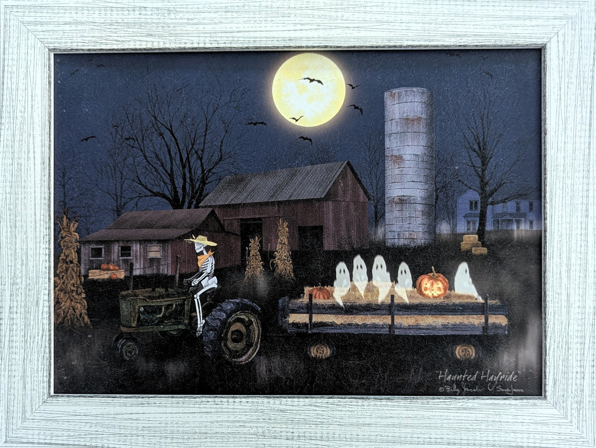 Haunted Hayride - Fall Wall Art