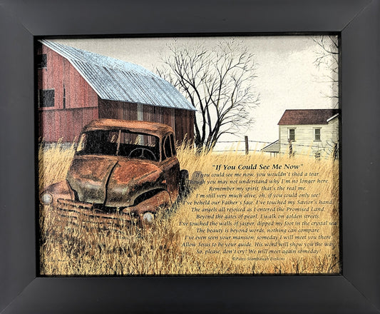 If You Could See Me Now III - Bereavement Wall Art