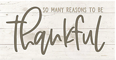 SO MANY REASONS TO BE THANKFUL