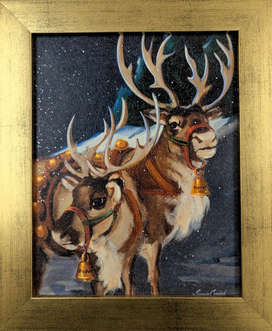Magical Reindeer – Christmas Wall Art
