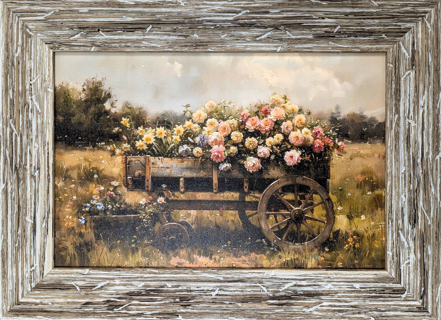 Country Wagon – Vintage Wall Art