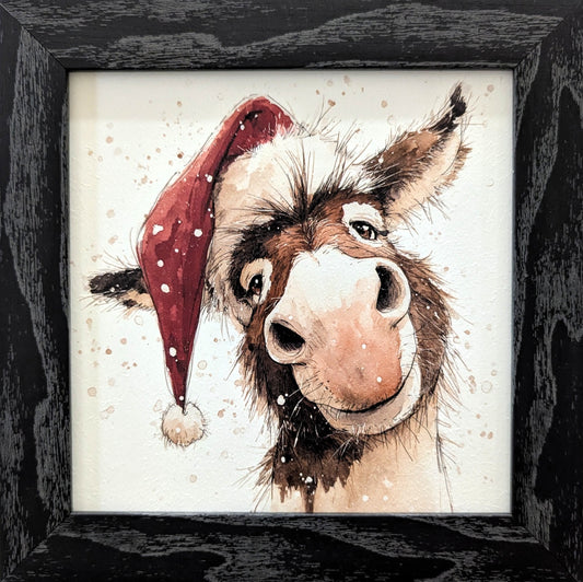 Santa's Hat – Christmas Wall Art