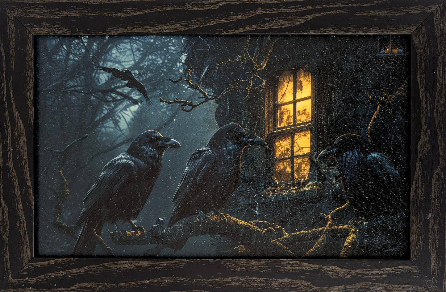 3 Ravens - Fall Wall Art