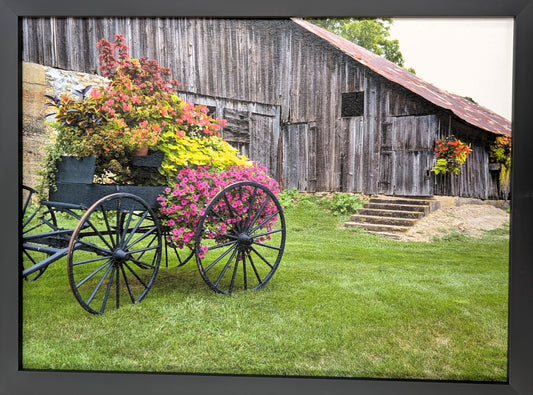 Flower Wagon – Western Wall Art