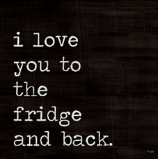 TO THE FRIDGE AND BACK