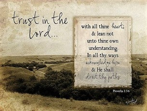 TRUST IN THE LORD