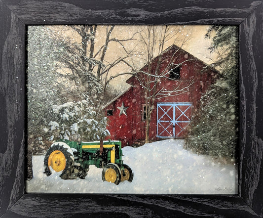 Winter at the Barn – Christmas Wall Art