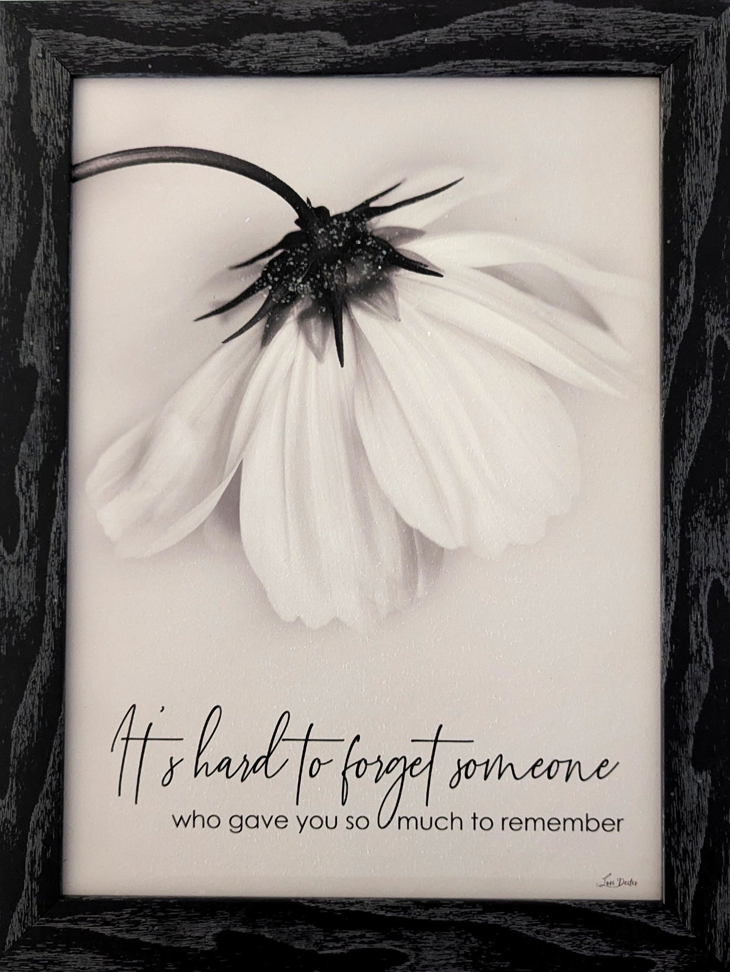 Hard to Forget - Bereavement Wall Art