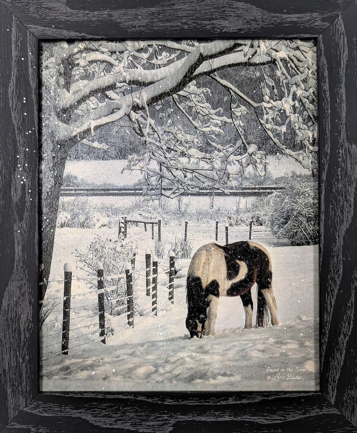 Paint in the Snow – Christmas Wall Art
