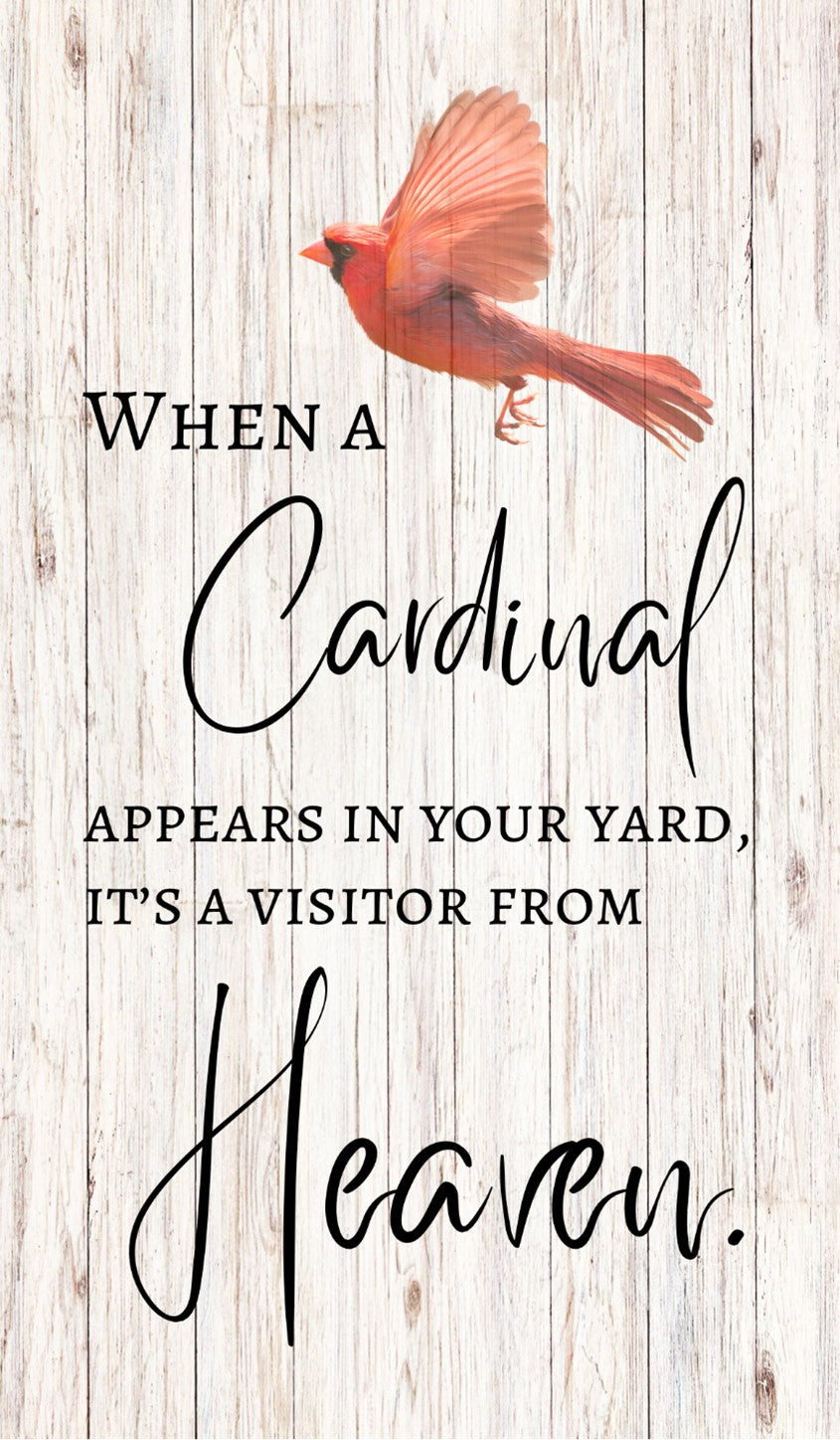 WHEN A CARDINAL