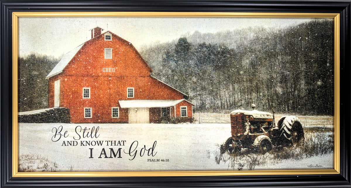 1884 Barn – Christmas Wall Art