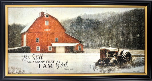 1884 Barn – Christmas Wall Art