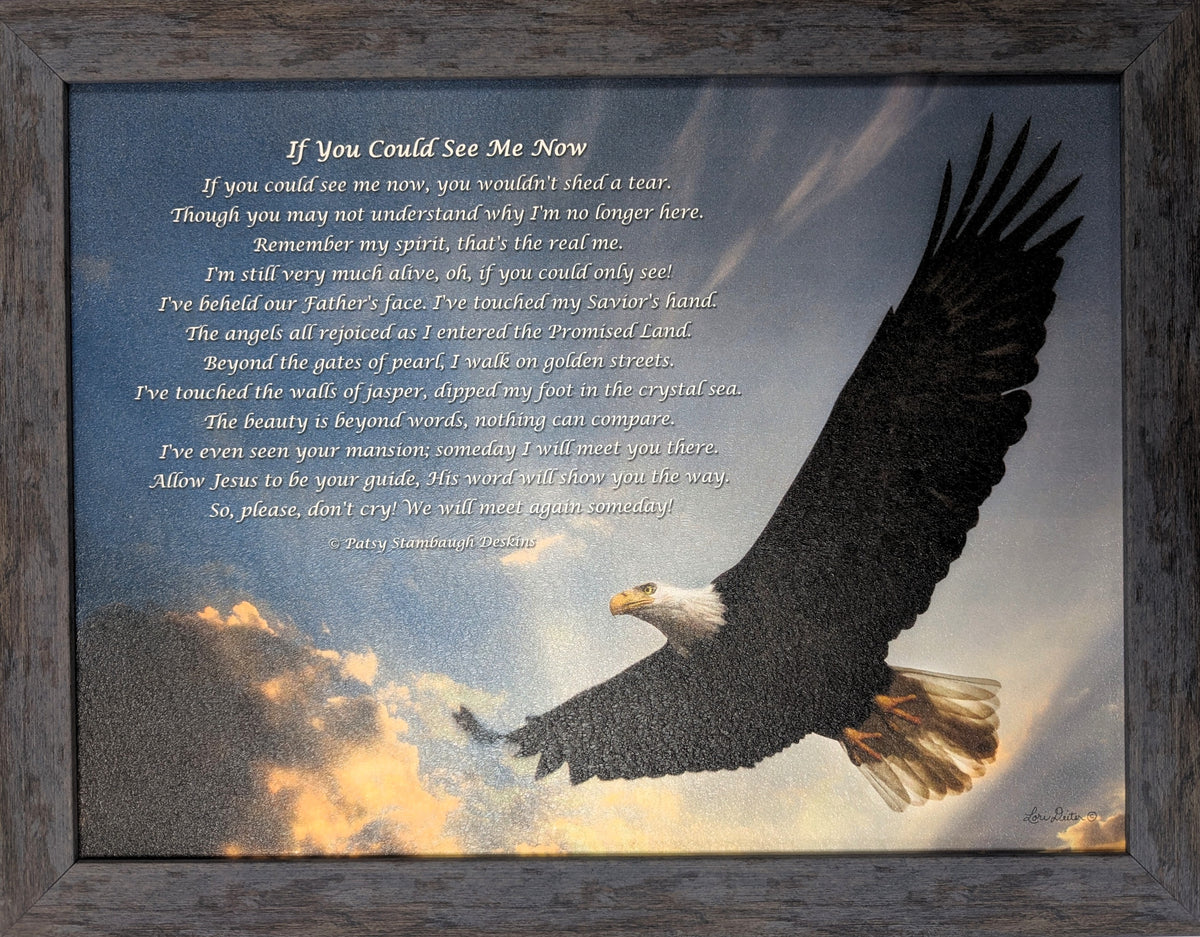 If You Could See Me Now II - Bereavement Wall Art