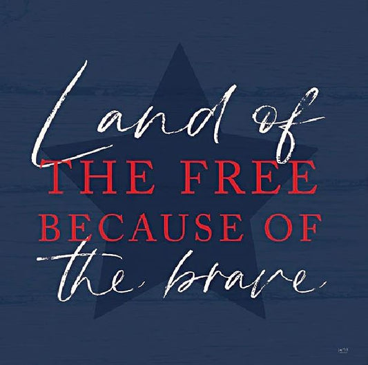 Land of the Free - Patriotic Wall Art
