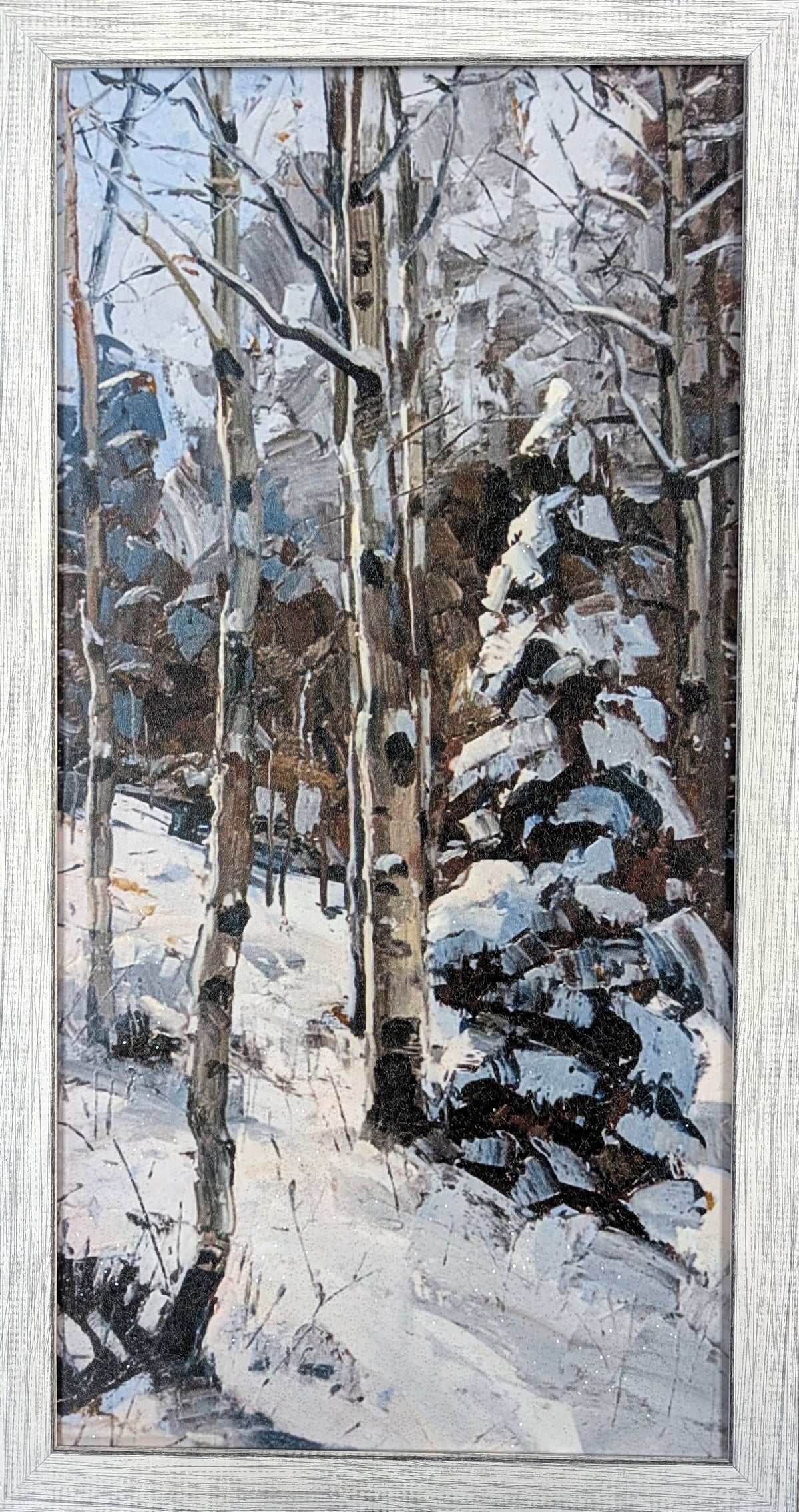 Birch & Evergreen – Christmas Wall Art