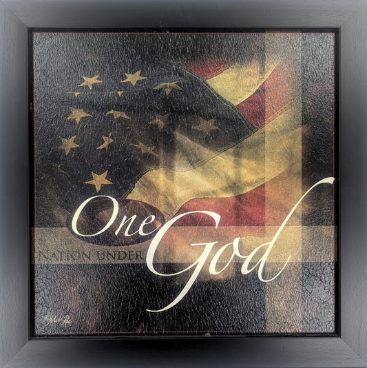 One Nation - Patriotic Wall Art