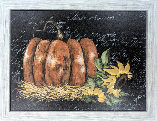 Scripty Pumpkin - Fall Wall Art