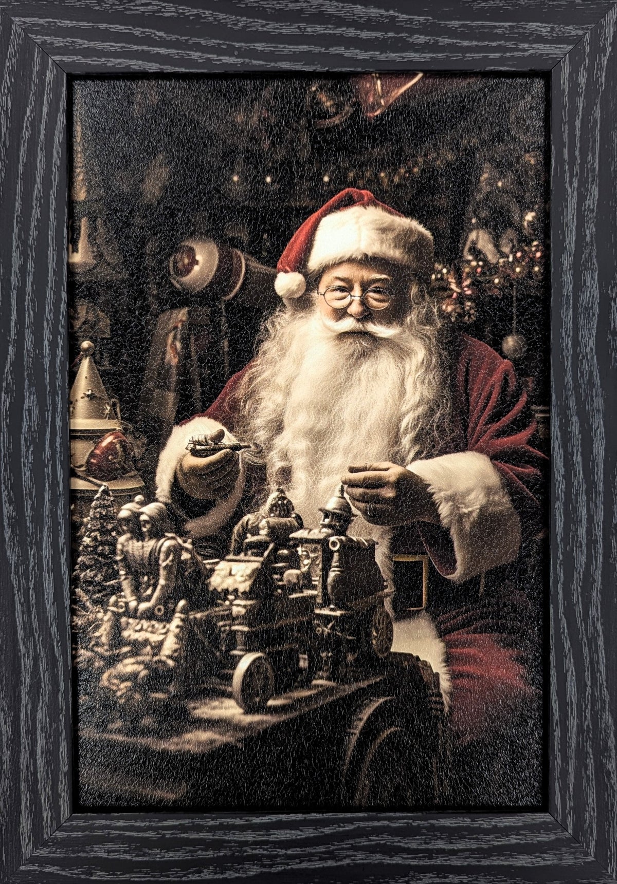 Santa IX – Christmas Wall Art