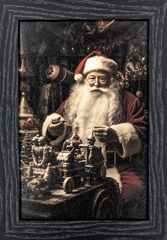 Santa IX – Christmas Wall Art