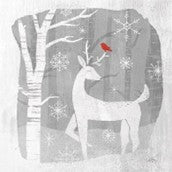 Winter Deer – Christmas Wall Art