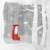 Winter Fox – Christmas Wall Art