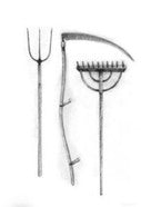 Farm Tools Trio – Western Wall Art