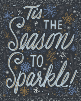 Season to Sparkle – Christmas Wall Art