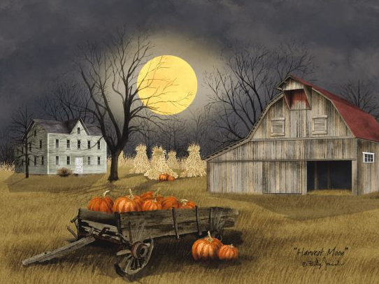 Harvest Moon - Fall Wall Art
