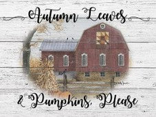 Autumn Leaves - Fall Wall Art