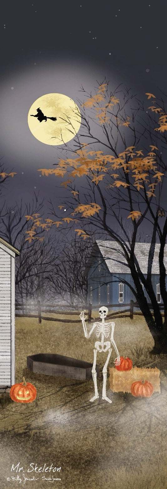 Mr. Skeleton - Fall Wall Art