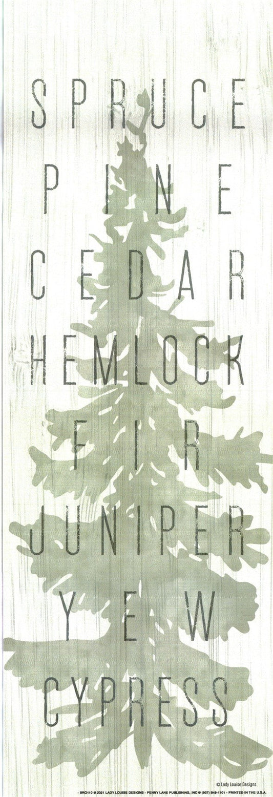 Evergreen – Christmas Wall Art