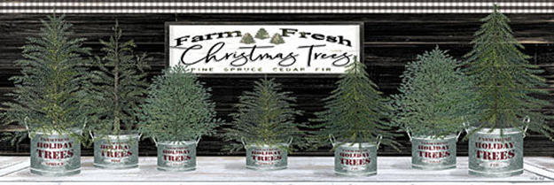 Farm Fresh Christmas Trees – Christmas Wall Art