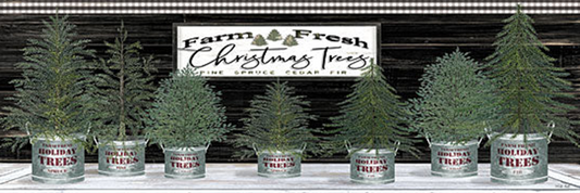 Farm Fresh Christmas Trees – Christmas Wall Art