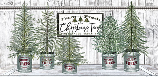 Farm Fresh Christmas Trees II – Christmas Wall Art