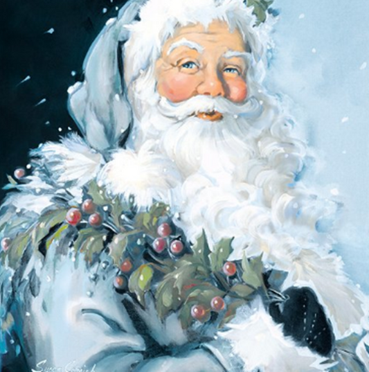 Santa’s Cheer – Christmas Wall Art
