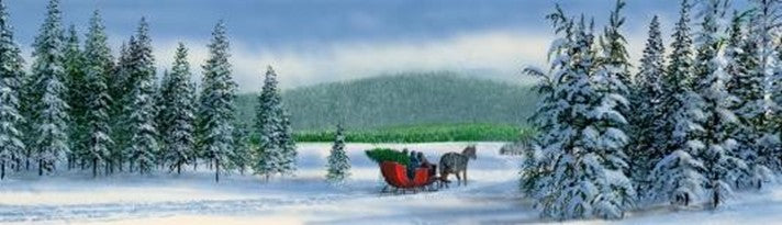 Dashing Through – Christmas Wall Art