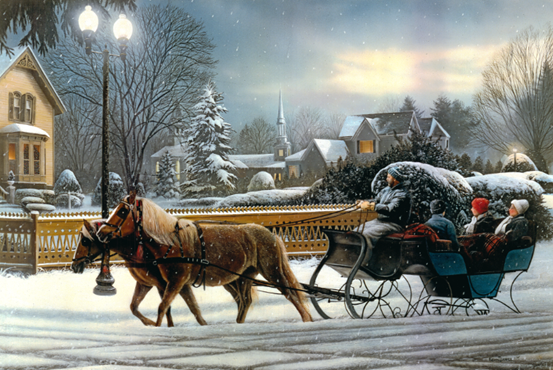 Heavenly Night – Christmas Wall Art