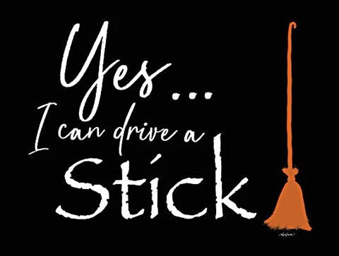 Drive a Stick - Fall Wall Art