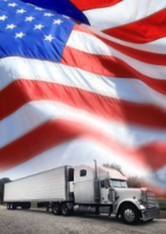 Hauling Freedom - Patriotic Wall Art