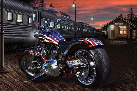 Freedom Ride - Patriotic Wall Art