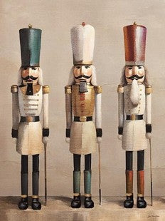 Nutcracker Trio – Christmas Wall Art
